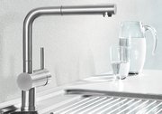 Смеситель Бланко Linus-S рычаг справа нержавеющая сталь фото 4 в Краснодаре Смеситель Blanco Linus-S рычаг справа нержавеющая сталь фото 4 в Краснодаре