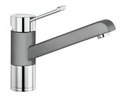 Смеситель Бланко Zenos chrome/Silgranit алюметаллик фото в Краснодаре Смеситель Blanco Zenos chrome/Silgranit алюметаллик фото в Краснодаре