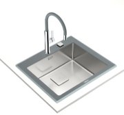 Врезная раковина Тека DIAMOND RS15 1B 60 GREY фото 4 в Краснодаре Врезная раковина Teka DIAMOND RS15 1B 60 GREY фото 4 в Краснодаре