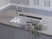 Мойка Омойкири Kinaru Pro 86-U/I WH фото 4 в Краснодаре Мойка Omoikiri Kinaru Pro 86-U/I WH фото 4 в Краснодаре