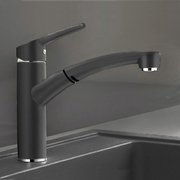 Смеситель Бланко NEA-S SILGRANIT антрацит фото в Краснодаре Смеситель Blanco NEA-S SILGRANIT антрацит фото в Краснодаре