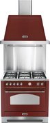 Вытяжка Lofra DOLCEVITA 90 RED BURGUNDY & CHROME фото 4 в Краснодаре