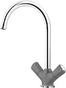 Смеситель Бланко Amona chrome/silgranit алюметаллик фото в Краснодаре Смеситель Blanco Amona chrome/silgranit алюметаллик фото в Краснодаре