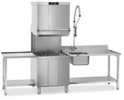 Купольная посудомоечная машина Smeg HTY620D фото 2 в Краснодаре
