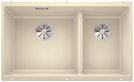 Мойка Blanco SUBLINE 430/270-U с отводной арматурой InFino® жасмин