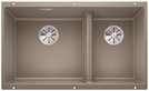 Мойка Blanco SUBLINE 430/270-U с отводной арматурой InFino® серый беж