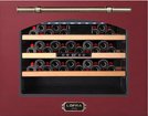 Встраиваемый винный шкаф Lofra ZBRR24M/A CANTINA 24 BURGUNDY BRONZO