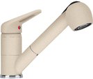 Смеситель Franke Novara Plus с выдвижным шлангом бежевый
