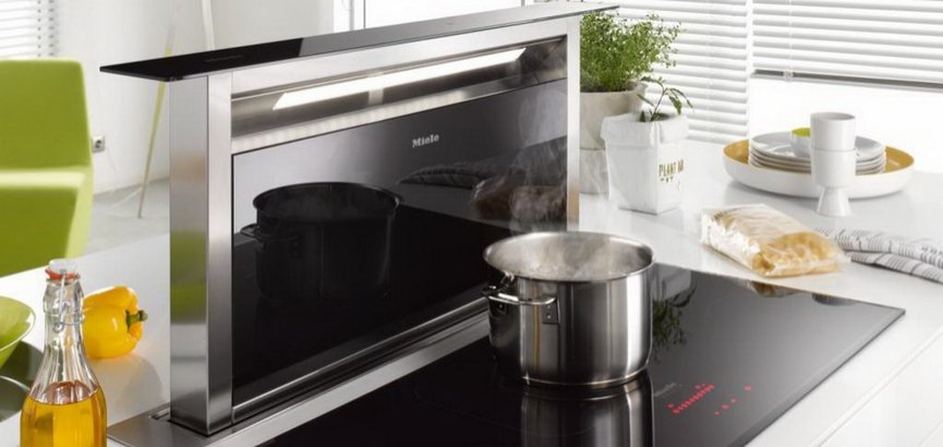 Встраиваемые в стол вытяжки Miele Встраиваемые в стол вытяжки Miele