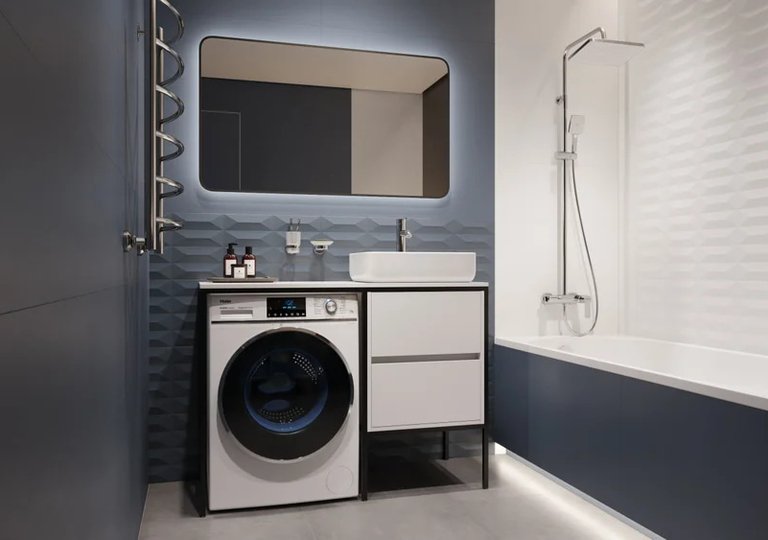 Как установить стиральную машину в ванной: пошаговое руководство Как установить стиральную машину в ванной: пошаговое руководство