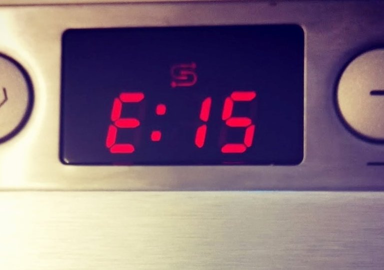 Ошибка Е15 в посудомоечной машине Bosch