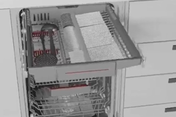 Третий уровень загрузки с выдвижным ящиком (VarioDrawer)